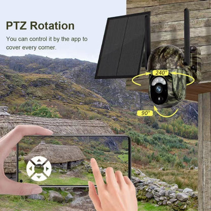 📹 50% RABATT! ☀️ Solarbetriebene PTZ-Überwachungskamera – 360° Schwenk-Neige-Funktion, Bewegungserkennung & Nachtsicht Für Maximale Sicherheit 🔭