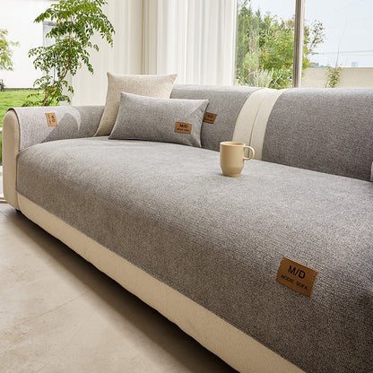 🛋️ Gepolsterte rutschfeste Sofaabdeckung – ultraweich, waschbar & kratzfest – ideal für Kinder und Haustiere 🐾