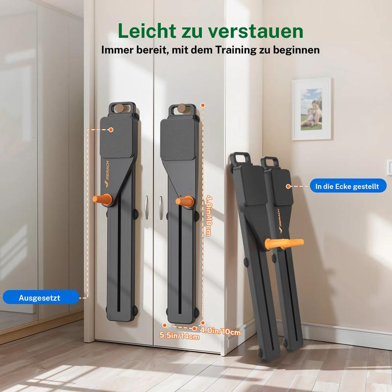 💃🌟 Pilates-Reformer mit Timer & Widerstandsbändern ✨💪 Faltbarer Multifunktionstrainer für Bauch, Rücken, Schultern & Beine – effizientes Home-Workout, kompakt & langlebig