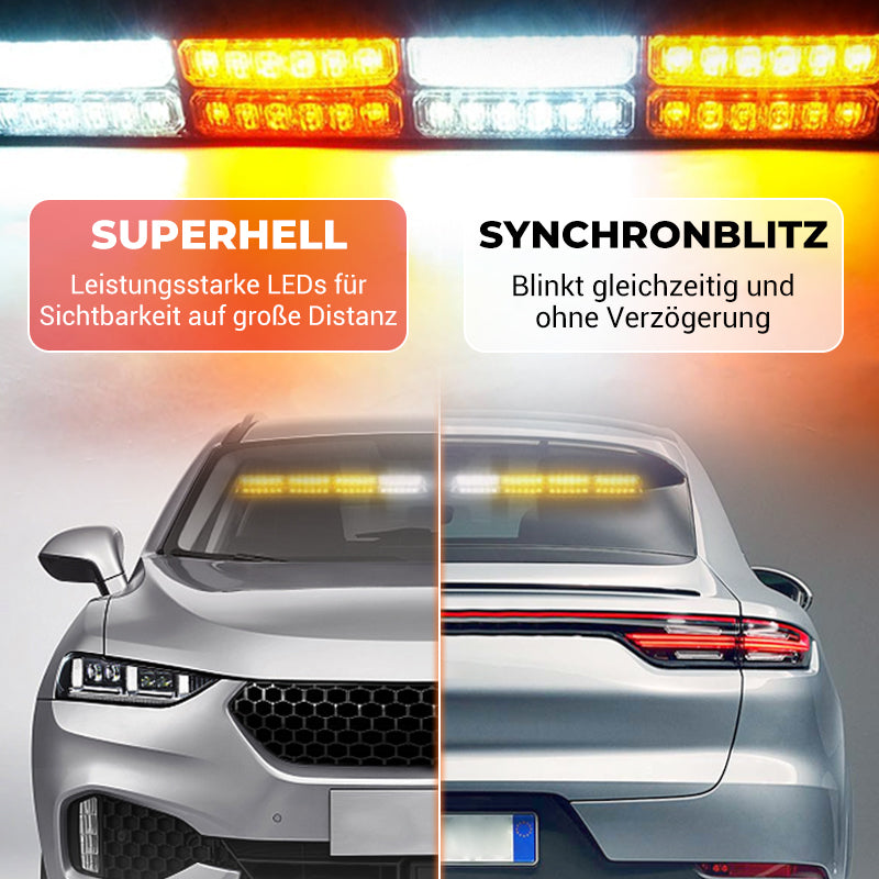 🎉🛍️ Heiße Aktion – 50 % Rabatt! 🚗 Windschutzscheiben-Stroboskop-Warnleuchte mit Saugnapf