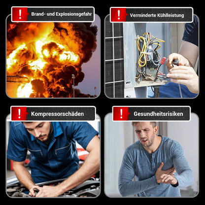 Multifunktionaler Halogen-Leckdetektor für Auto-Klimaanlagen