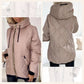 ❄️Winter Specials❄️ Modischer hüftlanger Parka-Mantel für Frauen mit hohem Halsausschnitt