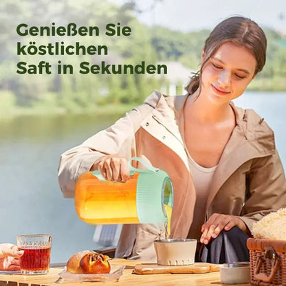 💥Heißer Verkauf ❄️Multifunctional Tragbare Saftpresse Tasse mit Digitalanzeige