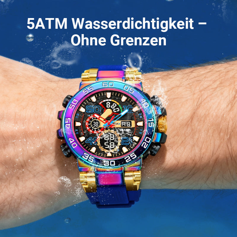 Multifunktionale wasserdichte LED-Digitaluhr