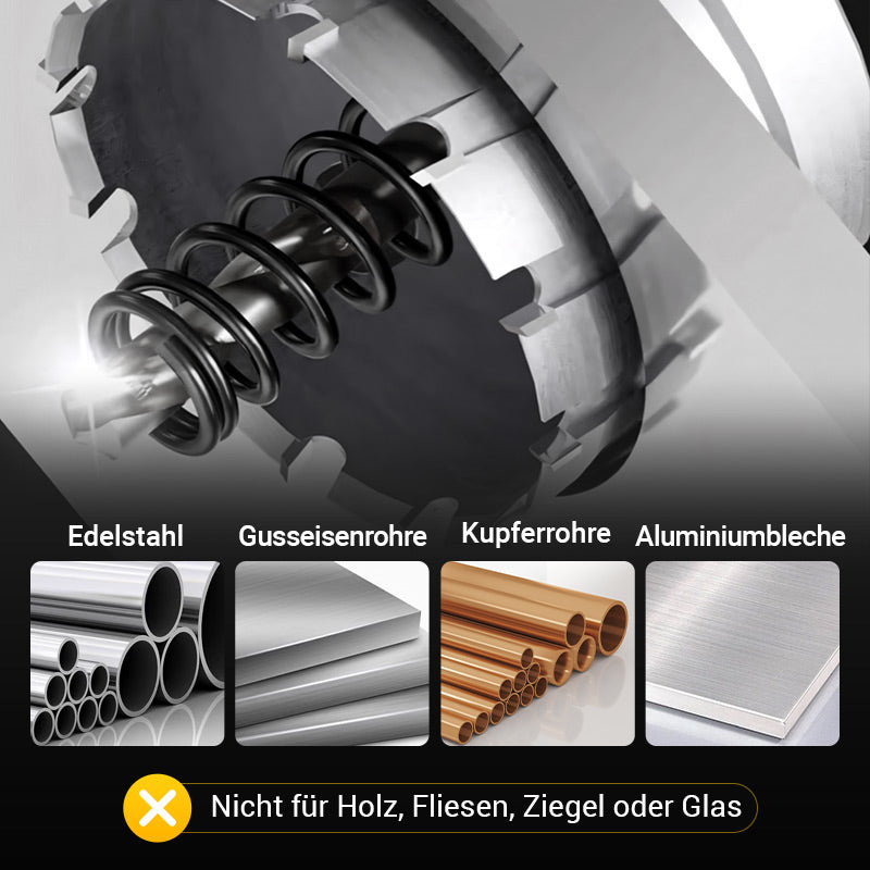 🔥50 % Rabatt sichern🔥Hartmetall-Lochfräser für Metall