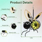 🐝Outdoor Hanging Solar Bee Light - Perfektes Geschenk für Pflanzenliebhaber Mütter oder buchstäblich jeder, der lächelt ❤️