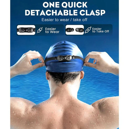 ✨🏊‍♂️ Schwimmbrille für Alle – Anti-Beschlag, UV-Schutz, mit Ohrstöpseln & Nasenclip!