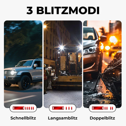 🎉🛍️ Heiße Aktion – 50 % Rabatt! 🚗 Windschutzscheiben-Stroboskop-Warnleuchte mit Saugnapf