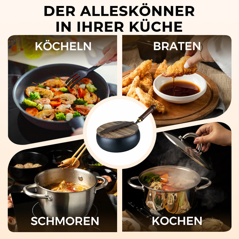 🔥 LIMITIERTES ANGEBOT: Schwere Gusseisen-Bräter (unbeschichtet) 50% reduziert! Nur solange der Vorrat reicht! 🔥