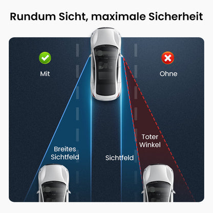 Auto Toter-Winkel-Spiegel - Beseitigen Sie tote Winkel für mehr Sicherheit beim Fahren