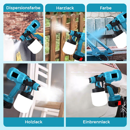 🔥🔥50 % Rabatt + Gratisversand! 💥 🎨 Kabelloses elektrisches Farbspritzgerät – Schnell, sauber und effizient