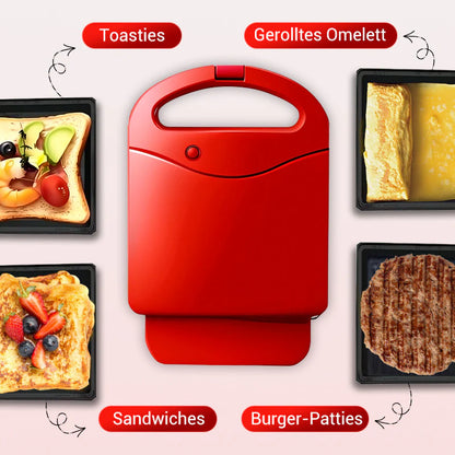 Multifunktionaler Sandwichmaker für den Haushalt – Ideal für Frühstück & Snacks 🍞☕