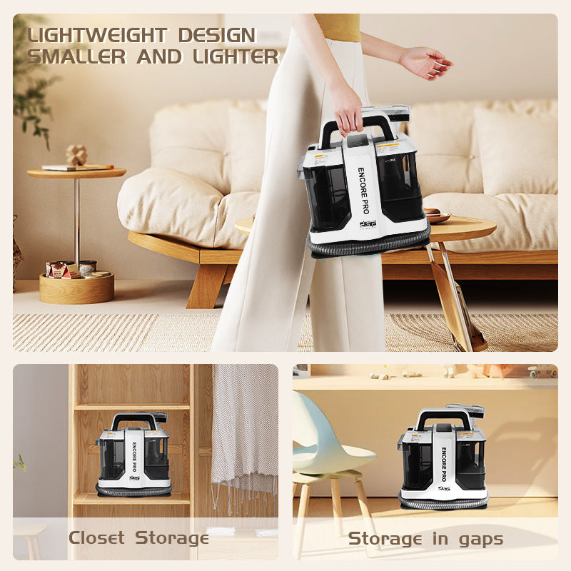 💥 50% sparen ✨ Schaumstoff-Sofa Reinigungsmaschine | Sprüh-Saug All-in-One Gerät | Haushalts Teppich & Vorhang Staubsauger🛋️💦