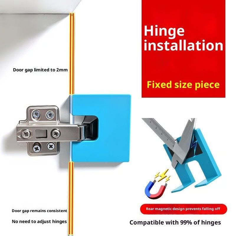 🔧 Magnetisches Scharnier-Zubehörteil – Ihre schnelle Lösung für die Türinstallation.