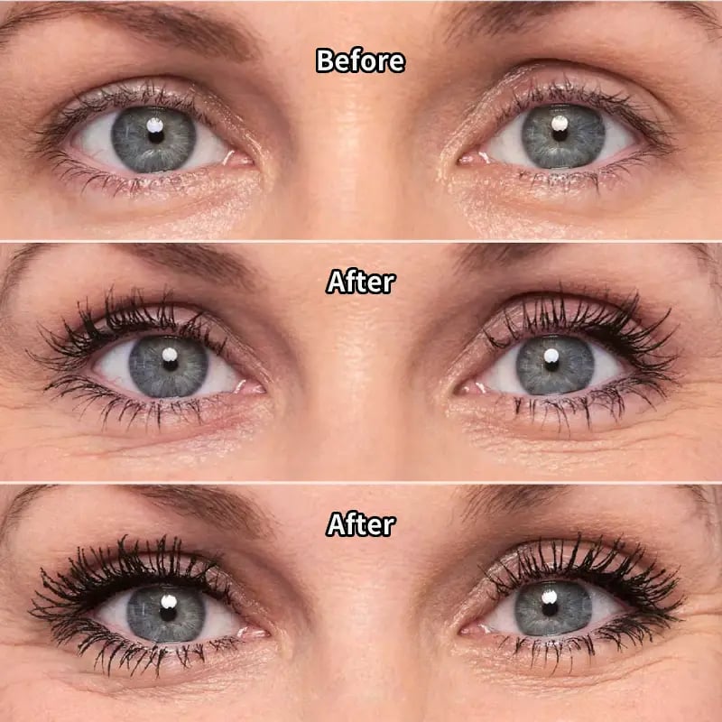 💖Letzter Tag: 2 zum Preis von 1💖Tubing Mascara Schwarz & Braun Duo für das Wimpern-Make-up