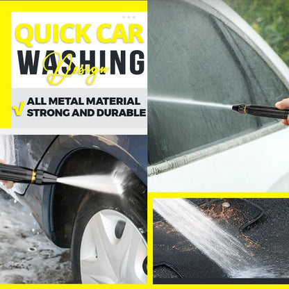 🔥Letzter Tag: 50 % Rabatt – Hochdruck-Wasserpistole – Vielseitiges Reinigungsgerät für Auto, Garten & Haushalt 💦