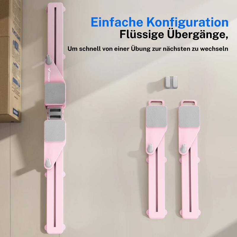 💃🌟 Pilates-Reformer mit Timer & Widerstandsbändern ✨💪 Faltbarer Multifunktionstrainer für Bauch, Rücken, Schultern & Beine – effizientes Home-Workout, kompakt & langlebig