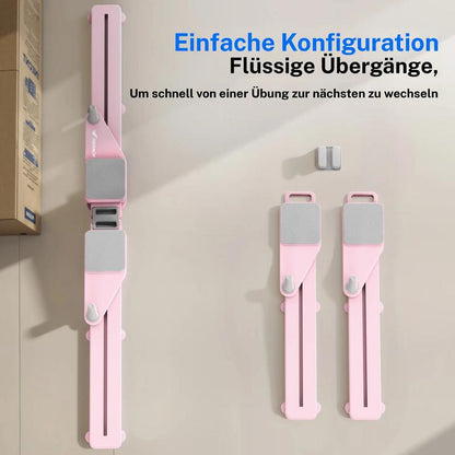 💃🌟 Pilates-Reformer mit Timer & Widerstandsbändern ✨💪 Faltbarer Multifunktionstrainer für Bauch, Rücken, Schultern & Beine – effizientes Home-Workout, kompakt & langlebig