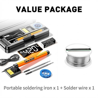 Tragbares elektrisches Polier- und Schleifset