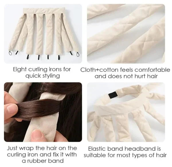 💥HEISSER ANGEBOT💥Schlafhaargummi – Lockenstab ohne Hitze🧑‍🦱🥰