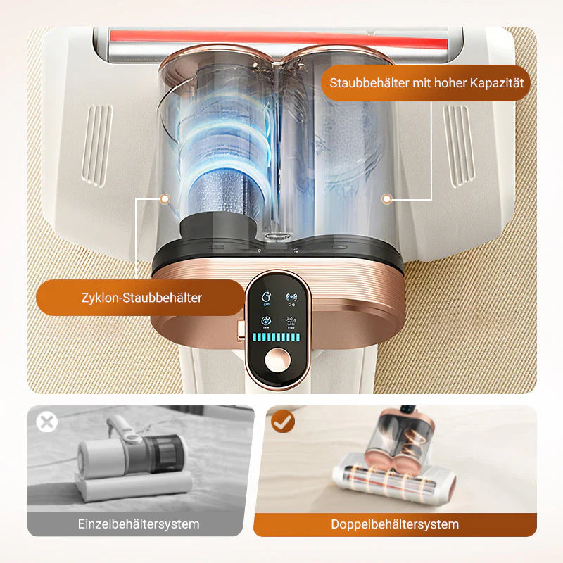 ✨50 % Rabatt für begrenzte Zeit 🌀 Matratzenstaubsauger – Entfernt effektiv Hausstaubmilben 🛏️✨