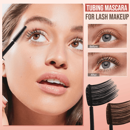 💖Letzter Tag: 2 zum Preis von 1💖Tubing Mascara Schwarz & Braun Duo für das Wimpern-Make-up