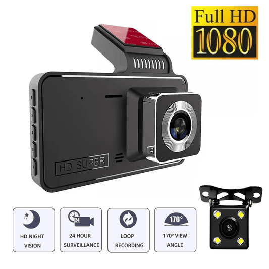 📹 Dual-Lens Dashcam mit 1080P HD & Nachtsicht – 170° Weitwinkel (Aktion: 48% sparen)
