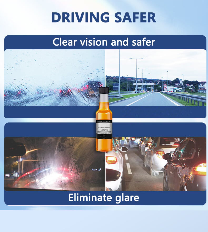 ⏳Begrenzte Zeit 50% Rabatt💥Reiniger zur Entfernung von Ölfilmflecken auf Autoglas