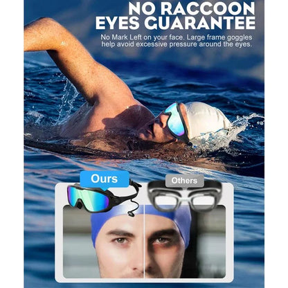 ✨🏊‍♂️ Schwimmbrille für Alle – Anti-Beschlag, UV-Schutz, mit Ohrstöpseln & Nasenclip!