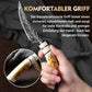 💝Neujahrsangebote💝Scharfe Geweih-Ausbeinmachete mit Machete und Geschenkbox