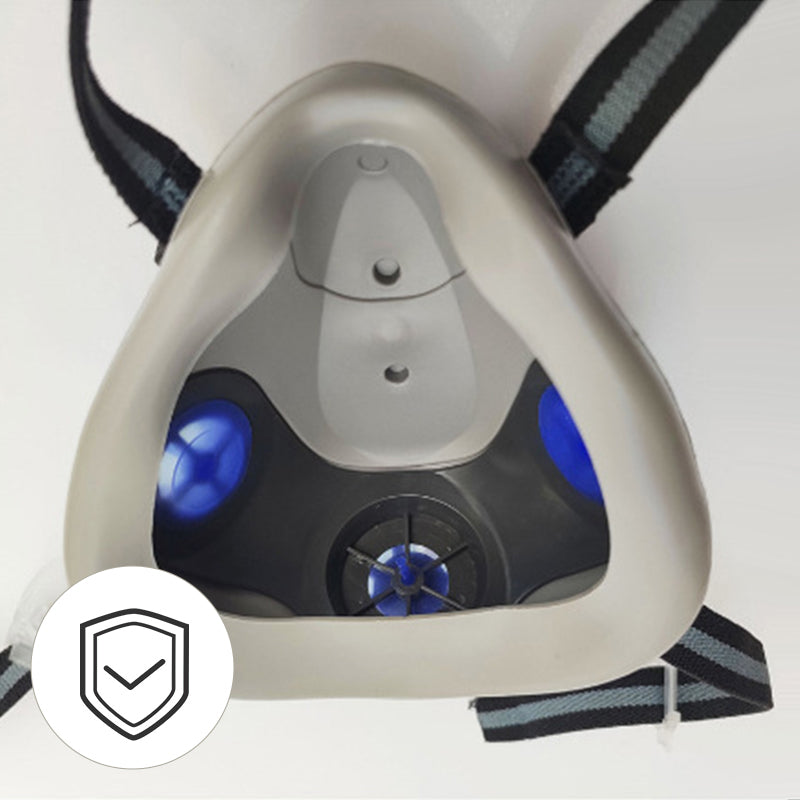 💎 50% RABATT! ⛑️ Aktivkohle-Anti-Staub-Doppeltank-Gasmaske – Doppelfilter, Gas- & Partikelschutz, inkl. Schutzbrille 🔥