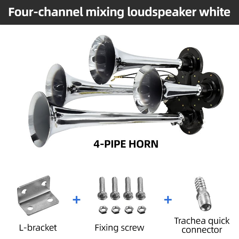 📢12V 300DB Zugschneckenhupe für LKW, Autos, Motorräder