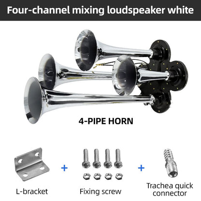 📢12V 300DB Zugschneckenhupe für LKW, Autos, Motorräder