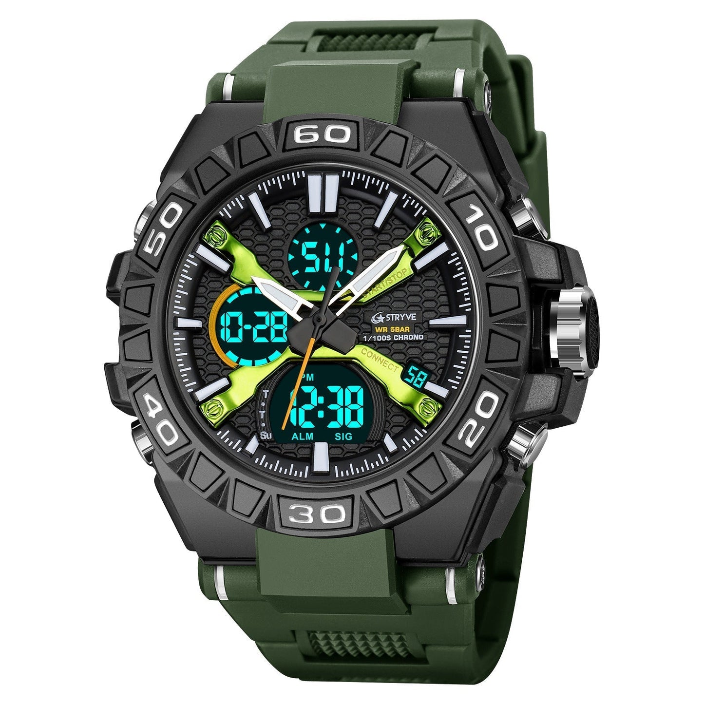 Multifunktionale wasserdichte LED-Digitaluhr