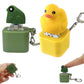 🐸 Frosch Quaken Fidget Toy - Wiederaufladbarer Stress Relief Spielzeug mit Licht, Anti-Angst Sensorisches Toy für Autismus ADHD, Tragbarer Schlüsselanhänger