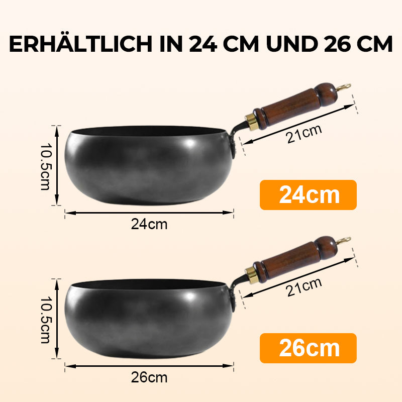 🔥 LIMITIERTES ANGEBOT: Schwere Gusseisen-Bräter (unbeschichtet) 50% reduziert! Nur solange der Vorrat reicht! 🔥