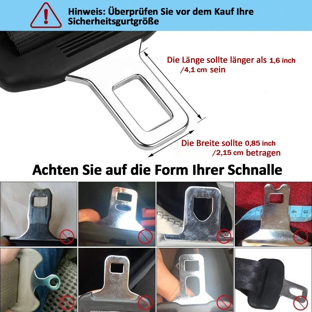 🔥Auto-Gurtschloss-Verlängerung, Sicherheitsgurt-Clips