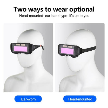 👓 Automatisch abdunkelnde Schweißschutzbrille – für WIG, MIG & Elektrodenschweißen, schützt vor Funken & intensivem Lichtbogen ⚡