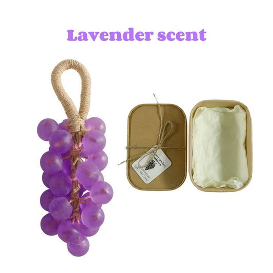 💜LETZTER TAG VERKAUF 50% RABATT💜Personalisierte, handgefertigte Kristalltraubenseife – sanfte Reinigungsseife