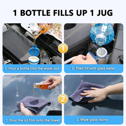 ⏳Begrenzte Zeit 50% Rabatt💥Reiniger zur Entfernung von Ölfilmflecken auf Autoglas