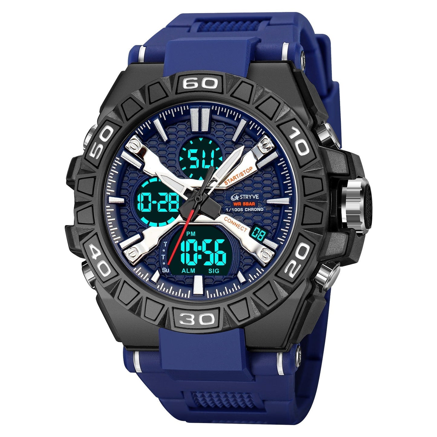 Multifunktionale wasserdichte LED-Digitaluhr