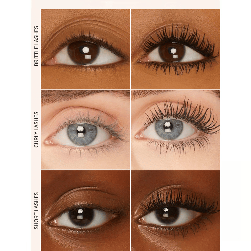 💖Letzter Tag: 2 zum Preis von 1💖Tubing Mascara Schwarz & Braun Duo für das Wimpern-Make-up