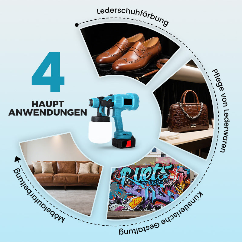 🔥🔥50 % Rabatt + Gratisversand! 💥 🎨 Kabelloses elektrisches Farbspritzgerät – Schnell, sauber und effizient