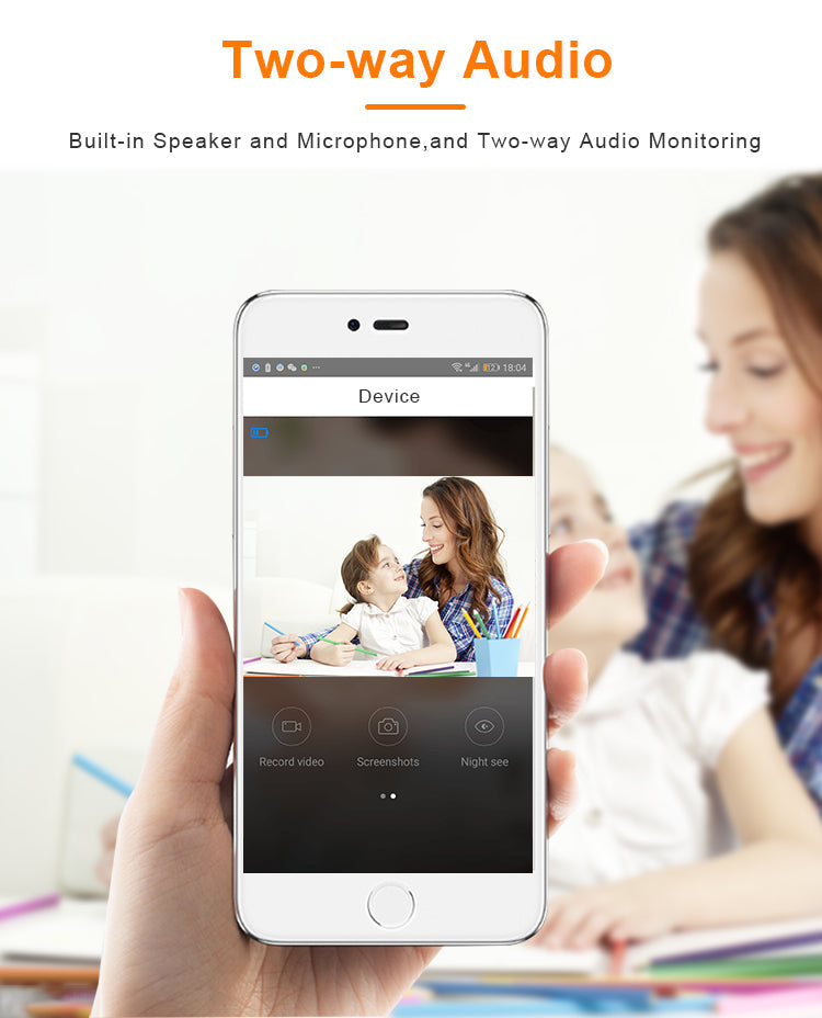 2025 new intelligent wireless WIFI monitoring home phone remote HD monitor