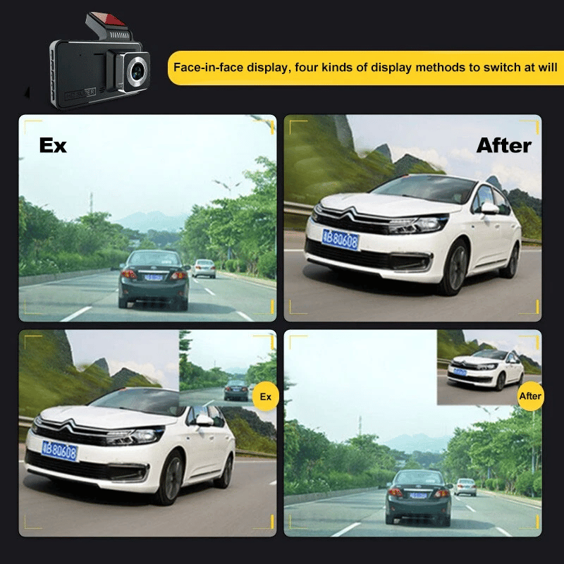 📹 Dual-Lens Dashcam mit 1080P HD & Nachtsicht – 170° Weitwinkel (Aktion: 48% sparen)