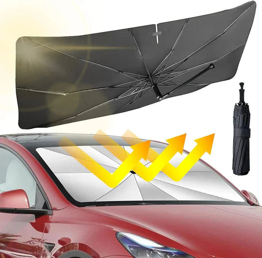 🔥Letzter Tag: 50 % Rabatt – Faltbarer Auto-Sonnenschutz für die Windschutzscheibe (Modelljahr 2026)