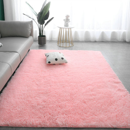 🌈 50 % RABATT! Flauschiger Farbverlauf-Teppich – Kuschelweich, rutschfest & waschbar für ein gemütliches Zuhause 🏡✨