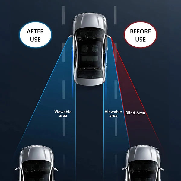 Auto Toter-Winkel-Spiegel - Beseitigen Sie tote Winkel für mehr Sicherheit beim Fahren