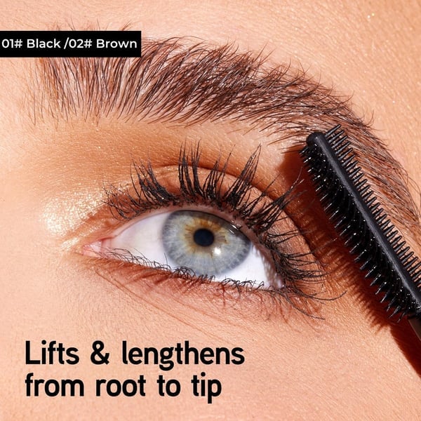 💖Letzter Tag: 2 zum Preis von 1💖Tubing Mascara Schwarz & Braun Duo für das Wimpern-Make-up