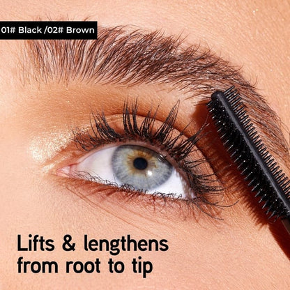 💖Letzter Tag: 2 zum Preis von 1💖Tubing Mascara Schwarz & Braun Duo für das Wimpern-Make-up